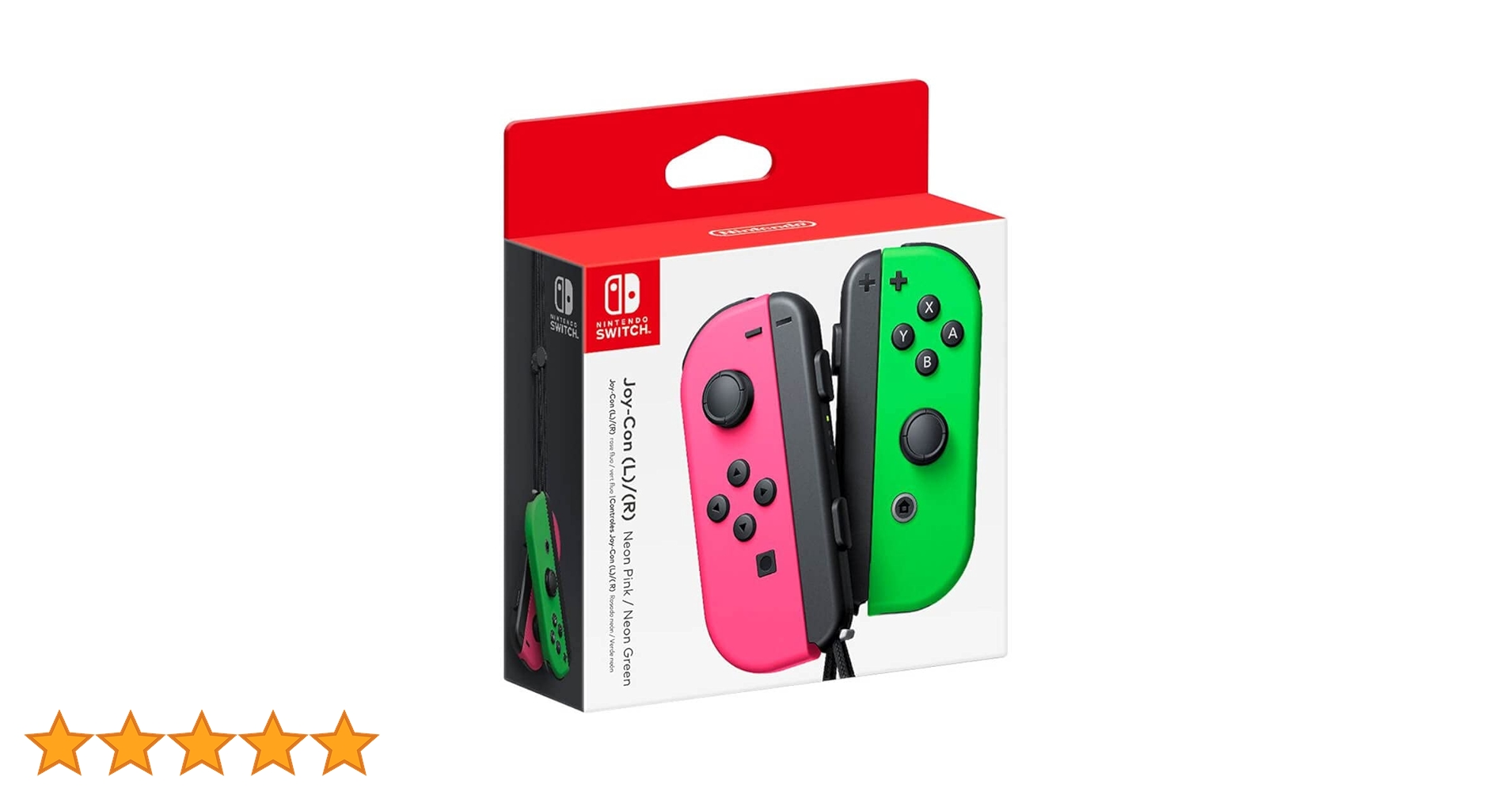 Nintendo Switch Joy-Con (L/R)-Neon Green/Neon Pink (EUR